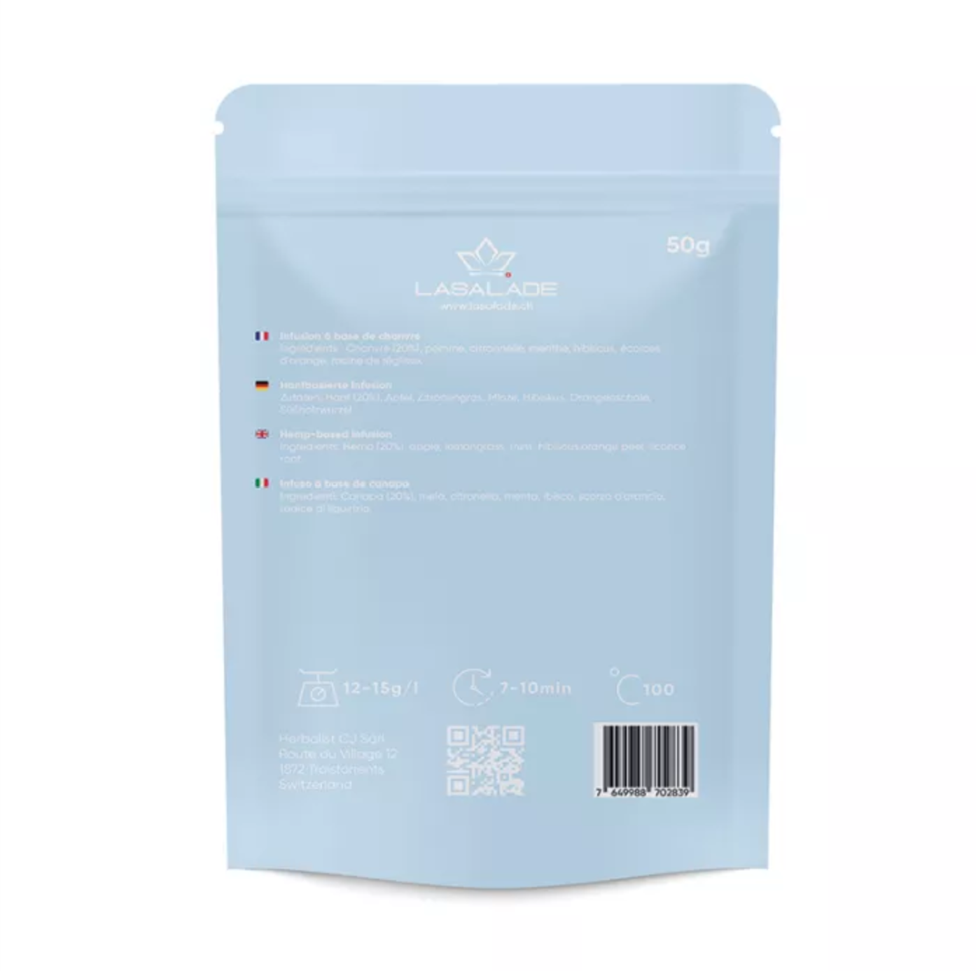 Evening - Infusion au chanvre - La Salade | 50g