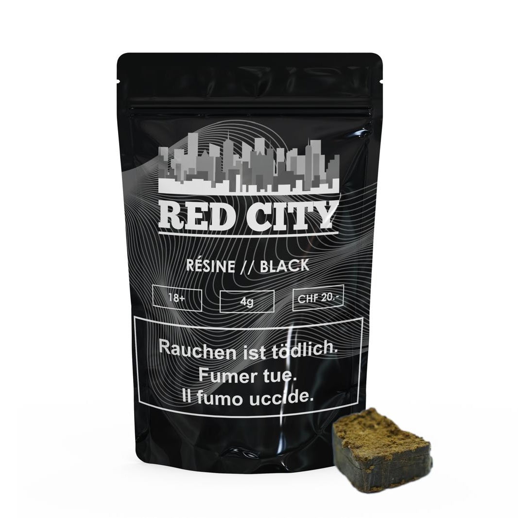 Black - Résine de CBD - Red City | 4g
