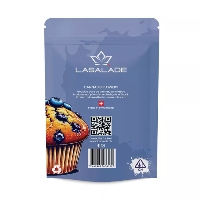 Blueberry Muffin - Fleurs de CBD - La Salade | 3-8g