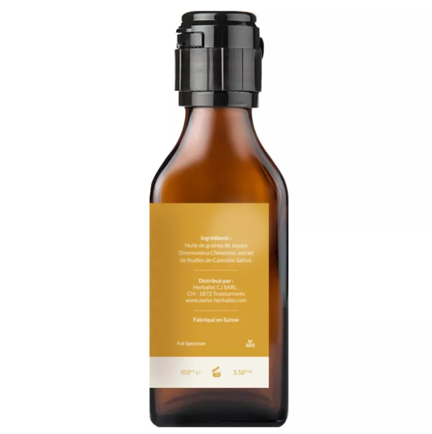 Huile pour le corps au CBD Biologique - La Salade | 100ml