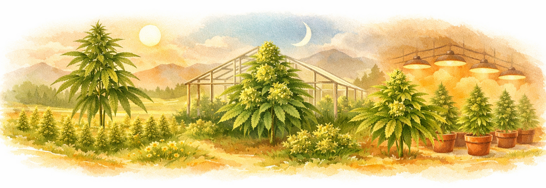 Comprendre les variétés et les modes de culture du CBD