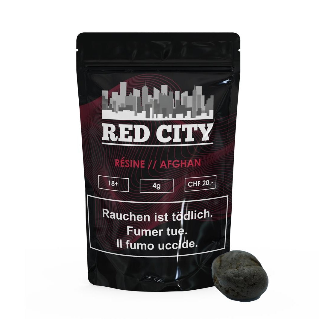 Afghan - Résine de CBD - Red City | 4g