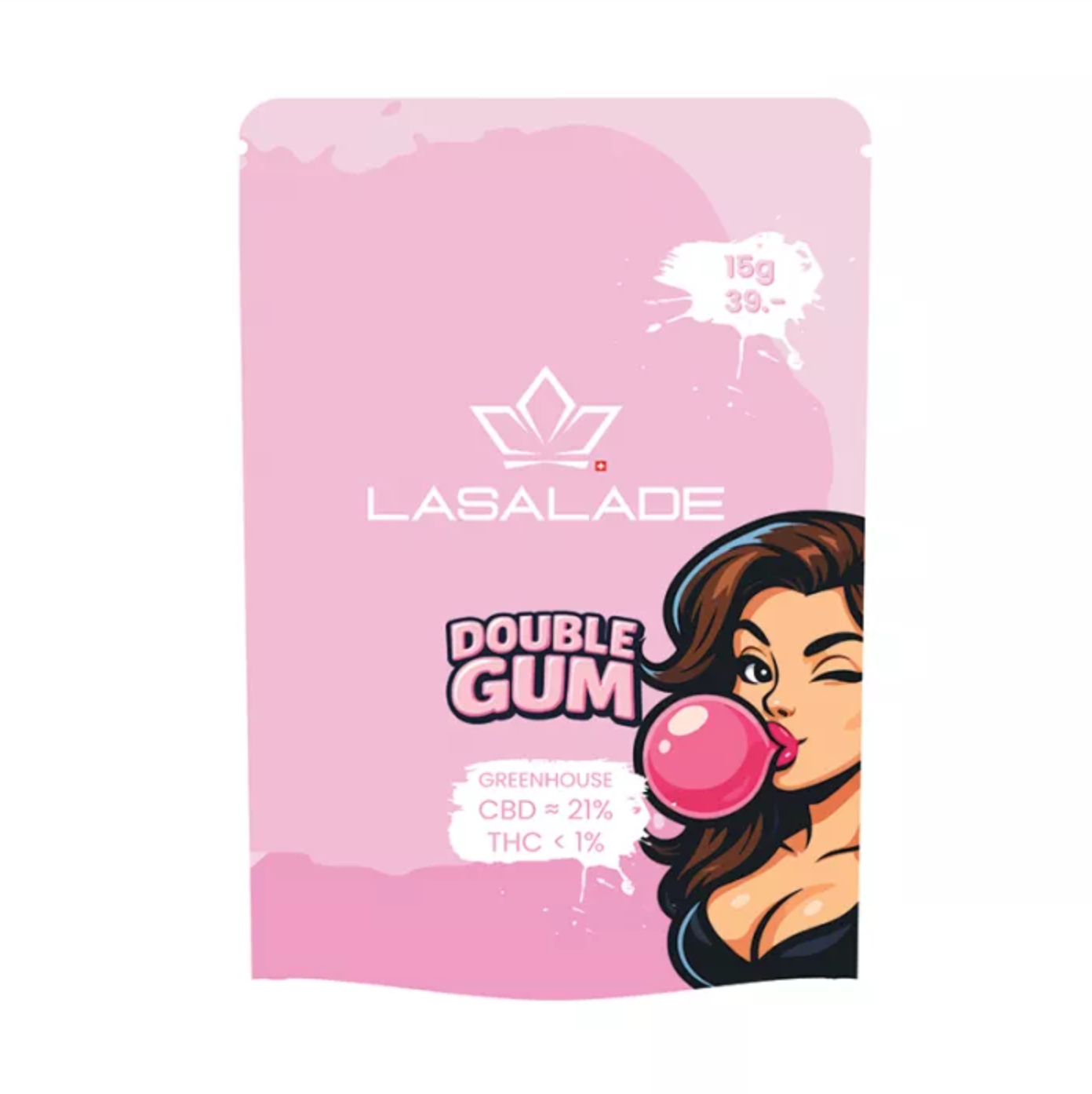 Double Gum - Fleurs de CBD - La Salade | 15g