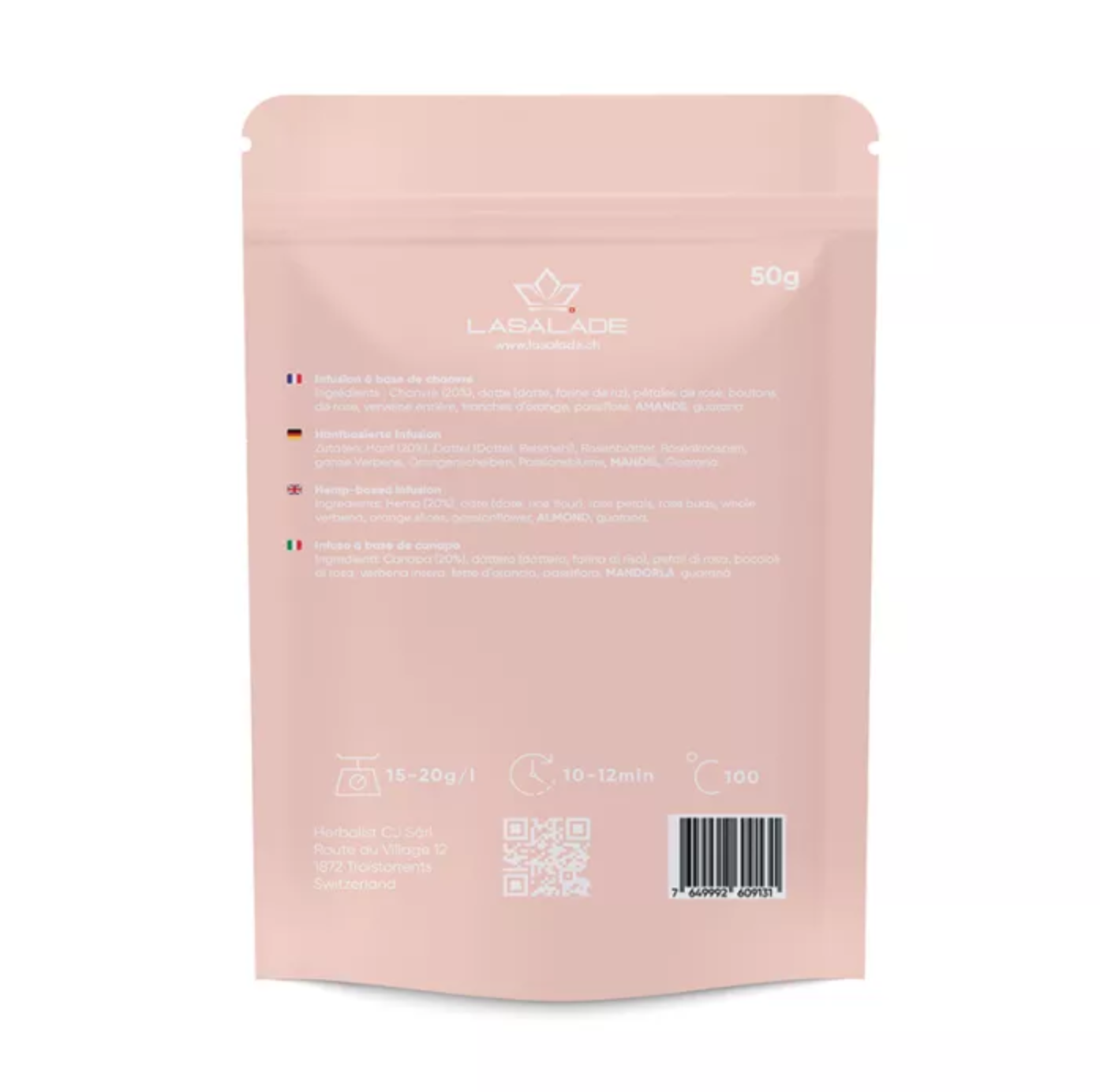 Floral Bliss - Infusion au chanvre - La Salade | 50g