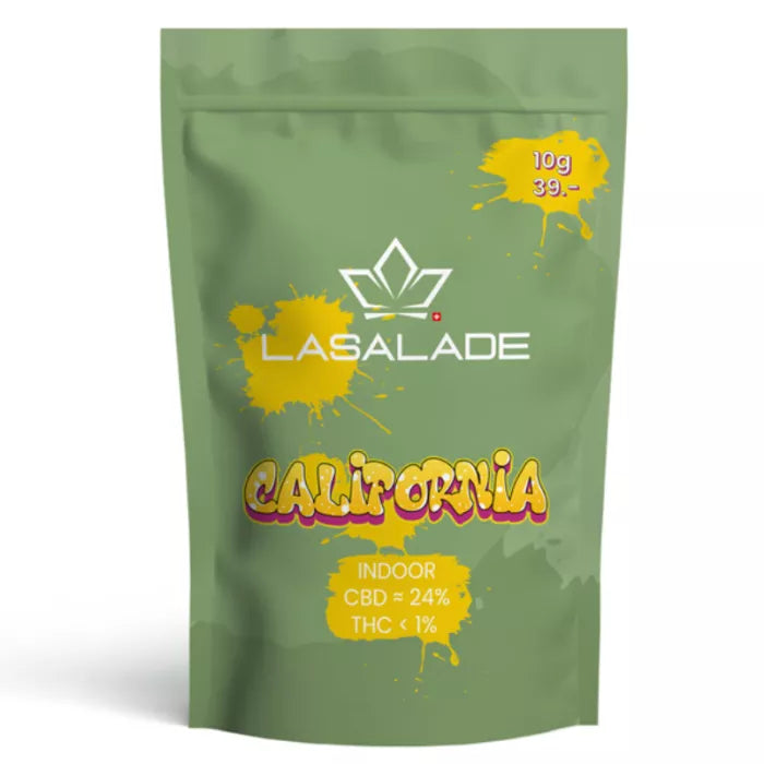 Fleurs de CBD California – CBD Premium Indoor Suisse - La Salade | 10g