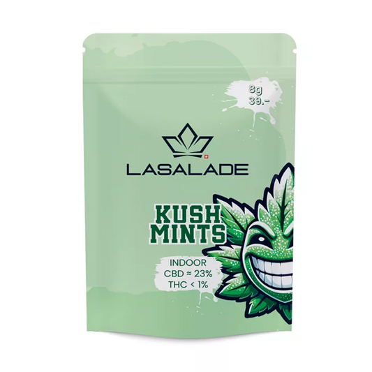 Kush Mints - Fleurs de CBD - La Salade | 3-8g