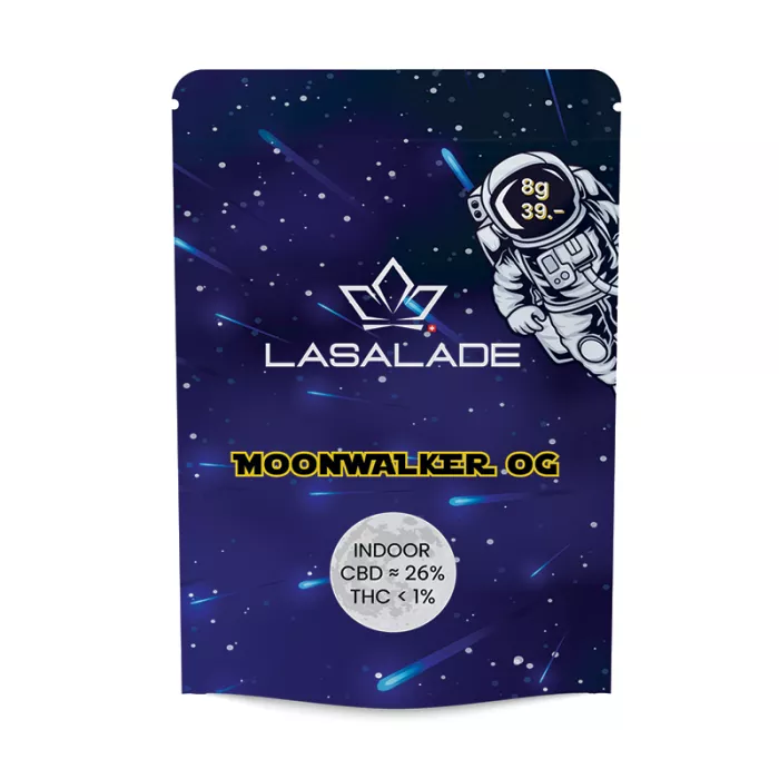 Moonwalker OG aero - Fleurs de CBD - La Salade | 8g