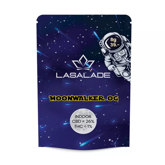 Moonwalker OG aero - Fleurs de CBD - La Salade | 8g