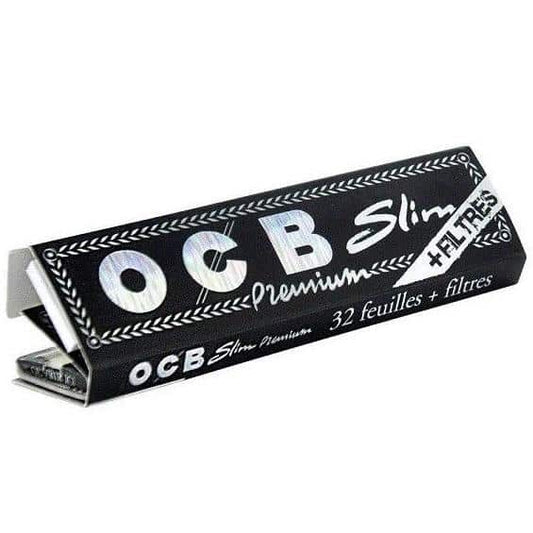 OCB Slim Noir | 32 feuilles + filtres