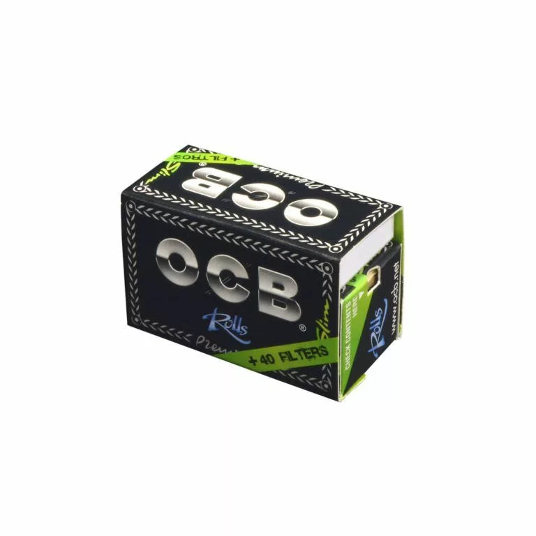 OCB Slim Noir en Rouleau | 4m + filtres